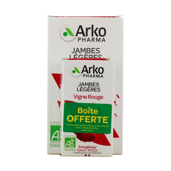 ARKOGELULES Vigne rouge Boite de 150  + 45 gélules offertes