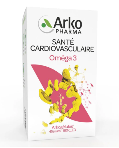 ARKOPHARMA Arkogélules Oméga 3 Boite de 180 capsules
