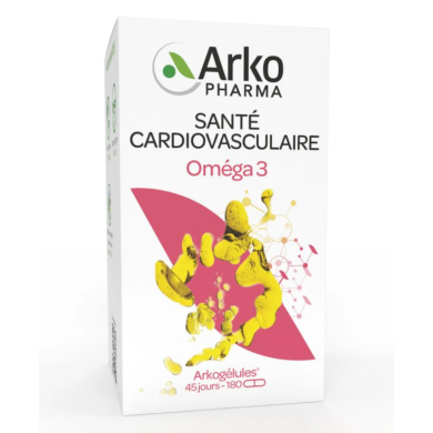 ARKOPHARMA Arkogélules Oméga 3 Boite de 180 capsules
