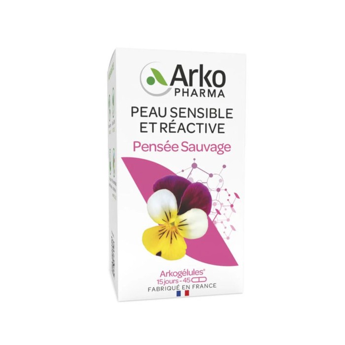 ARKOGELULES Pensée sauvage Flacon de 45 Gélules