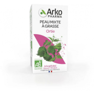ARKOGELULES Ortie Peau mixte à grasse Flacon de 45 gélules