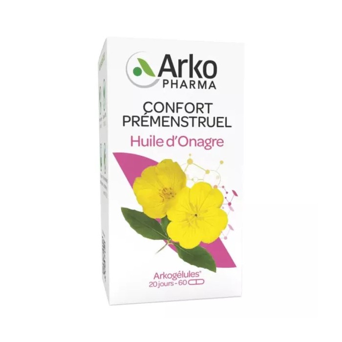 ARKOGELULES Huile d'Onagre Boite de 60 capsules