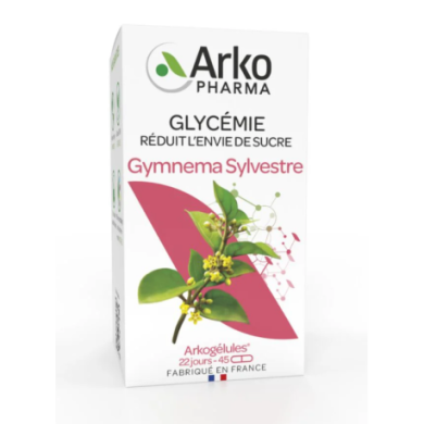 ARKOGELULES Gymnema Sylvestre Boite de 45 capsules pour la glycémie
