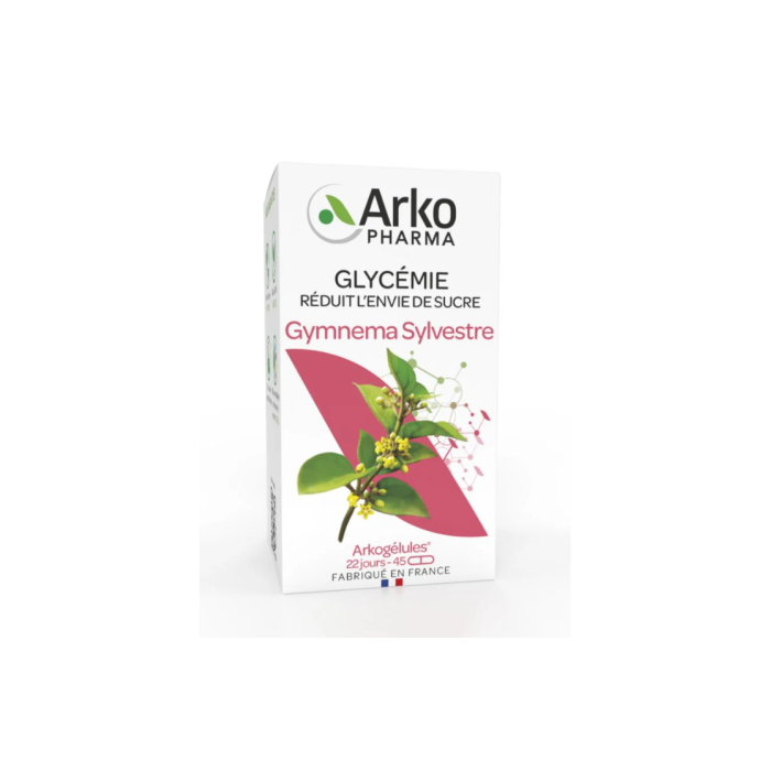 ARKOGELULES Gymnema Sylvestre Boite de 45 capsules pour la glycémie