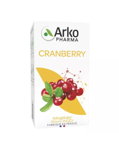 ARKOGELULES Cranberryne Gélules Flacon de 45