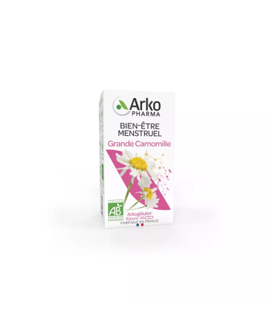 ARKOGELULES Grande Camomille Bien-être prémenstruelle Boite de 45 capsules