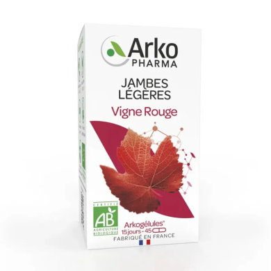 ARKOGELULES Vigne rouge Gélules Flacon de 45