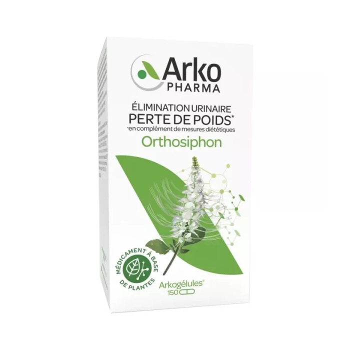 ARKOGELULES Orthosiphon Perte de poids Flacon de 150 Gélules