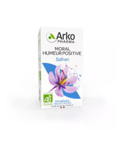 ARKOGELULES SAFRAN Moral et humeur positive Boite de 30 gélules