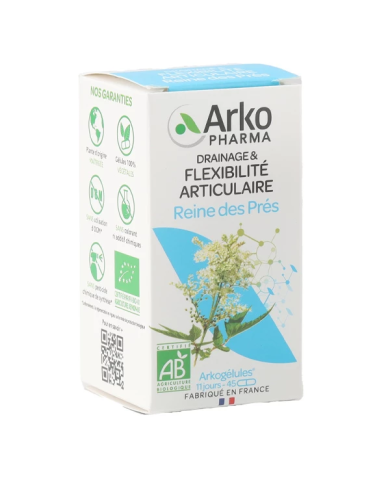 ARKOGELULE Reine des prés "flexibilité articulaire" Boite de 45 gélules