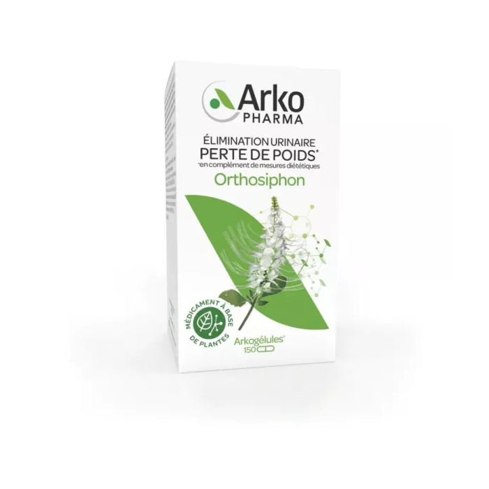 ARKOGELULES Orthosiphon "perte de poids"  Flacon de 45 gélules