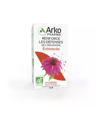 ARKOGELULES Echinacée "renforce les défenses de l'organisme" Boite de 45 Gélules