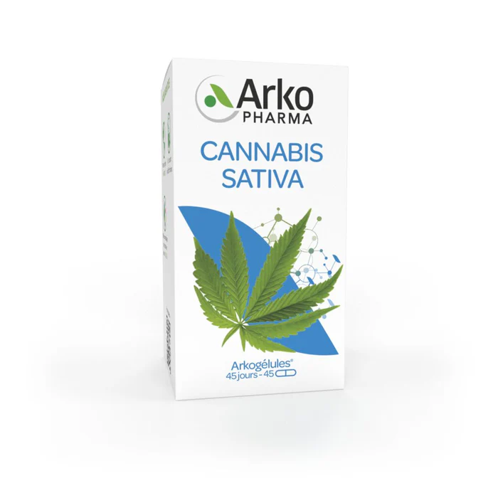 Arkogélules Cannabis sativa Boite de 45 gélules