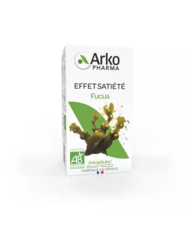 ARKOGELULES Fucus BIO "effet satiété" Flacon de 45 Gélules