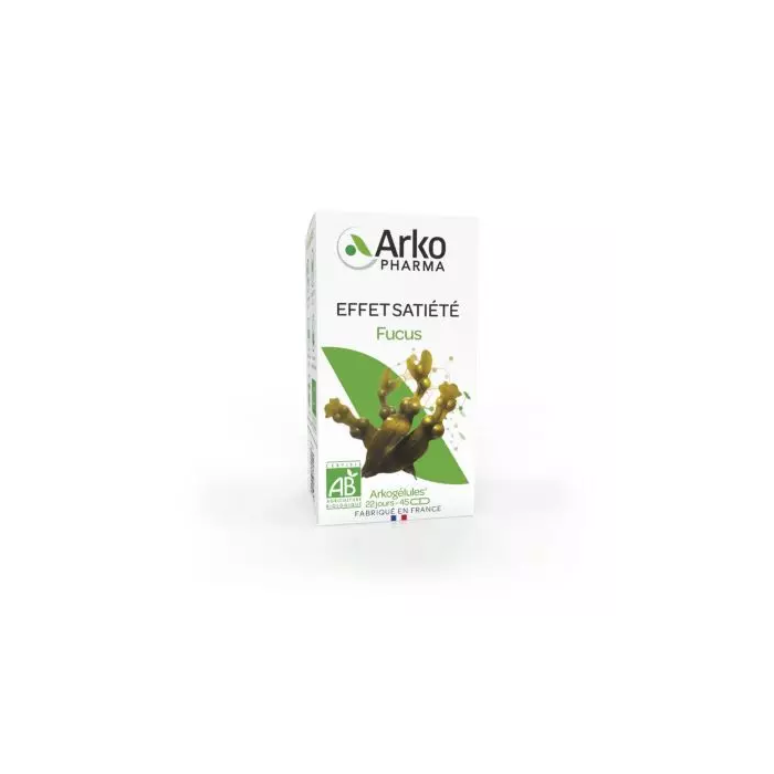 ARKOGELULES Fucus BIO "effet satiété" Flacon de 45 Gélules