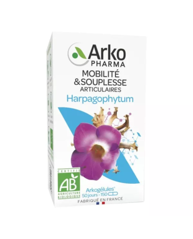 ARKOGELULES Harpagophytum "mobilité et souplesse articulaire" Gélules Flacon de 150