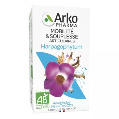 ARKOGELULES Harpagophytum "mobilité et souplesse articulaire" Gélules Flacon de 150