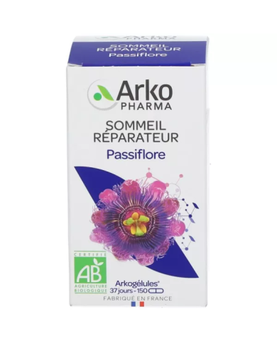 ARKOGELULES Passiflore " Sommeil réparateur" Flacon de 150 Gélules