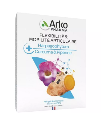ARKOGELULES COMPLEX BIO Flexibilité et Mobilité Articulaire Boite de 40 Gélules