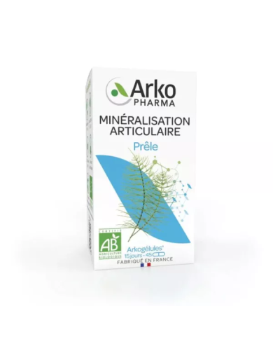 ARKOGELULES Prêle "Minéralisation articulaire" Flacon de 45 Gélules