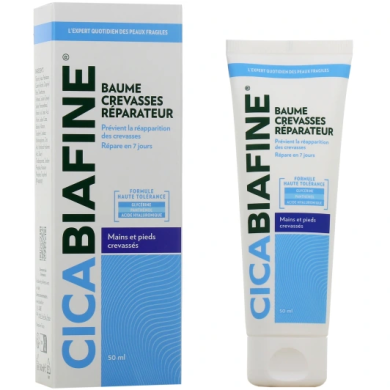 Cicabiafine Baume Réparateur Crevasses Tube de 50ml