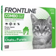 FRONTLINE COMBO Solution externe Chat 3 doses