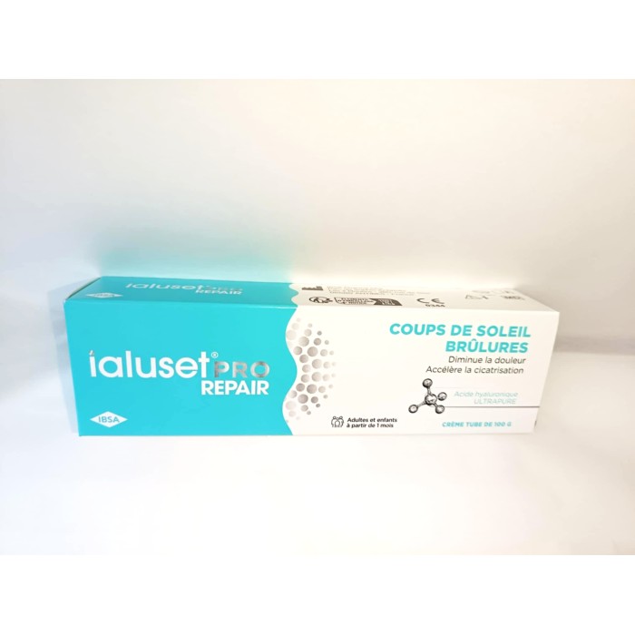Ialuset pro repair Coups de soleil brulures Tube de 100g