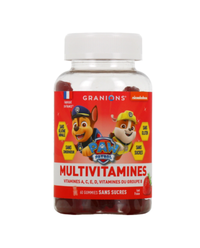 GRANIONS Kid Multivitamines Pat Patrouille  Boite de 60 Gummies