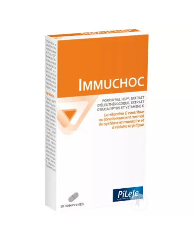 Pileje Immuchoc Boite de 15 comprimés
