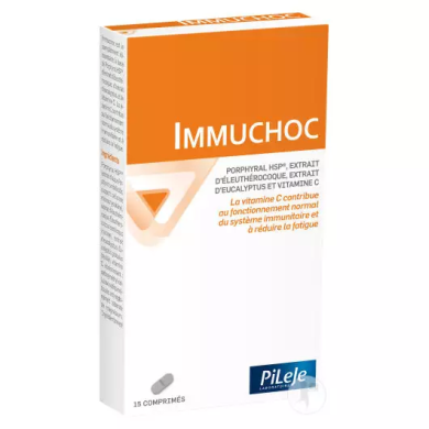 Pileje Immuchoc Boite de 15 comprimés