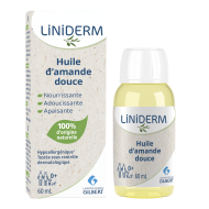 LINIDERM Huile d'amande douce Flacon de 60 ml