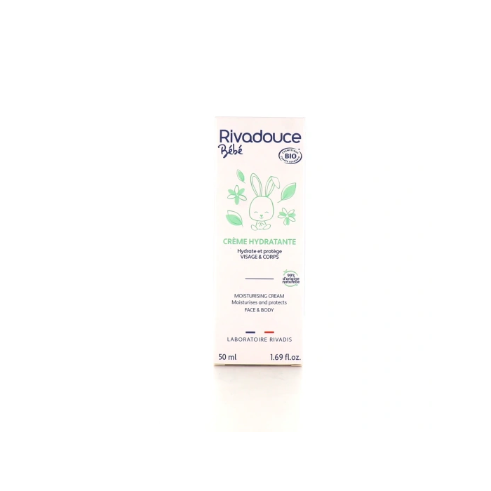 Rivadouce Bébé Bio Crème Hydratante Tube de 50 ml