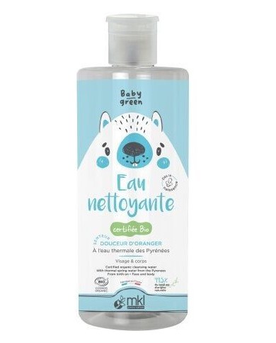 MKL Baby Green Eau Nettoyante Bio Flacon de 1 litre