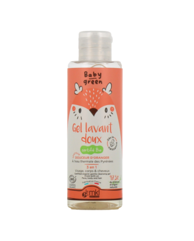 MKL Baby Green Gel Lavant Doux Bio Flacon de 100ml