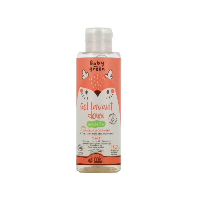 MKL Baby Green Gel Lavant Doux Bio Flacon de 100ml