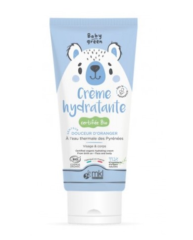 MKL Baby Green Crème hydratante Bio Tube de 100 ml
