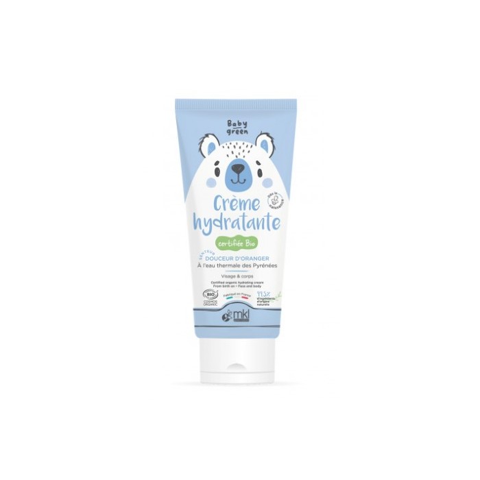 MKL Baby Green Crème hydratante Bio Tube de 100 ml