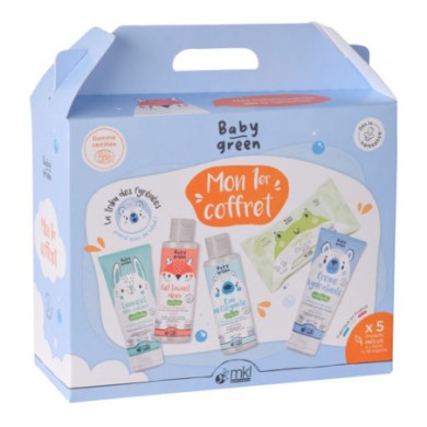 MKL Baby Green Coffret de naissance ( 5 produits inclus)