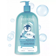 BIODERMA ABCDerm Gel Moussant Flacon pompe de 1 Litre