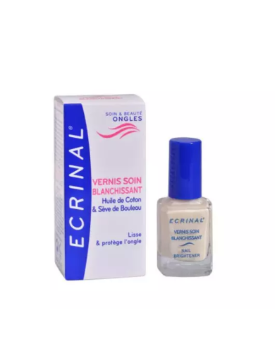 Ecrinal Vernis soin blanchissant Flacon de 10ml