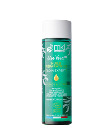 MKL Huile réparatrice Aloe Vera Flacon de 200 ml