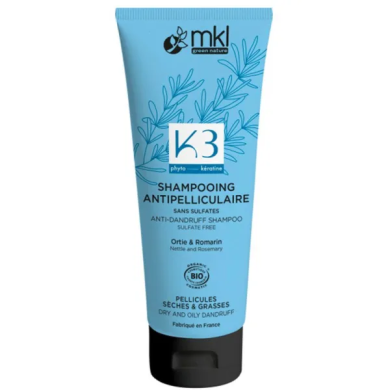 MKL Green Nature K3 Shampooing Antipelliculaire Tube de  250 ml