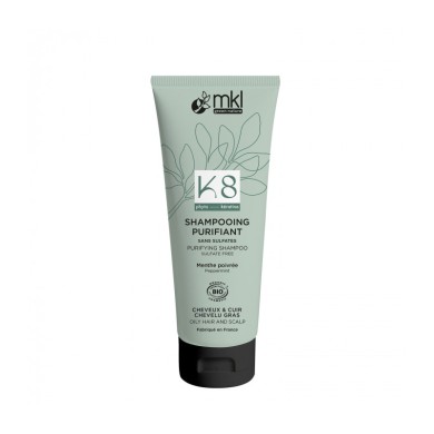 MKL Shampooing Purifiant K8 Menthe Poivrée Tube de 250ml