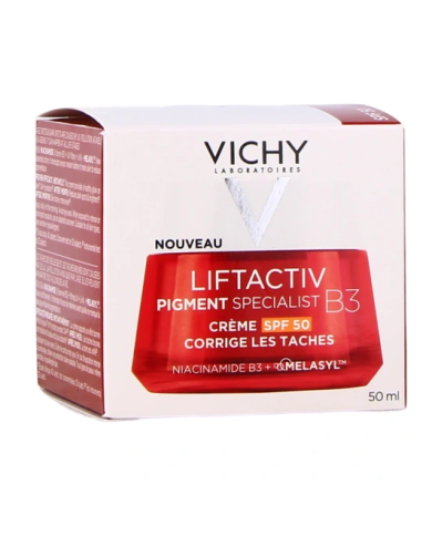 Vichy Liftactiv B3 Crème de Jour Anti-taches SPF50 Pot de 50 ml