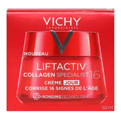 Vichy LIFTACTIV COLLAGEN SPECIALIST 16  Crème de Jour Anti-Rides Pot de 50ml