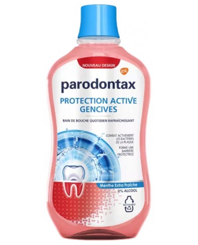 PARODONTAX BAIN DE BOUCHE MENTHE FRAICHE Flacon pompe de 500ML