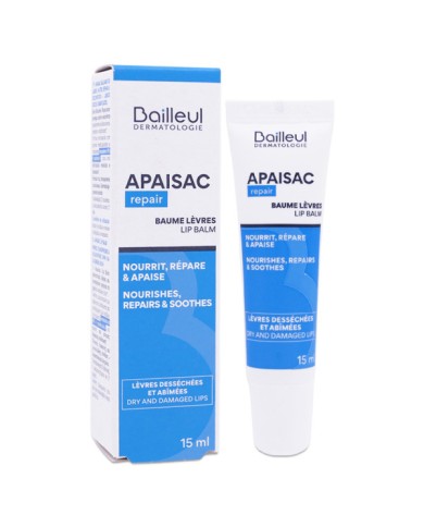 BAILLEUL APAISAC REPAIR BAUME LÈVRES Tube de 15ML