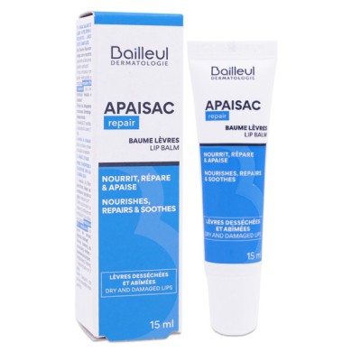 BAILLEUL APAISAC REPAIR BAUME LÈVRES Tube de 15ML