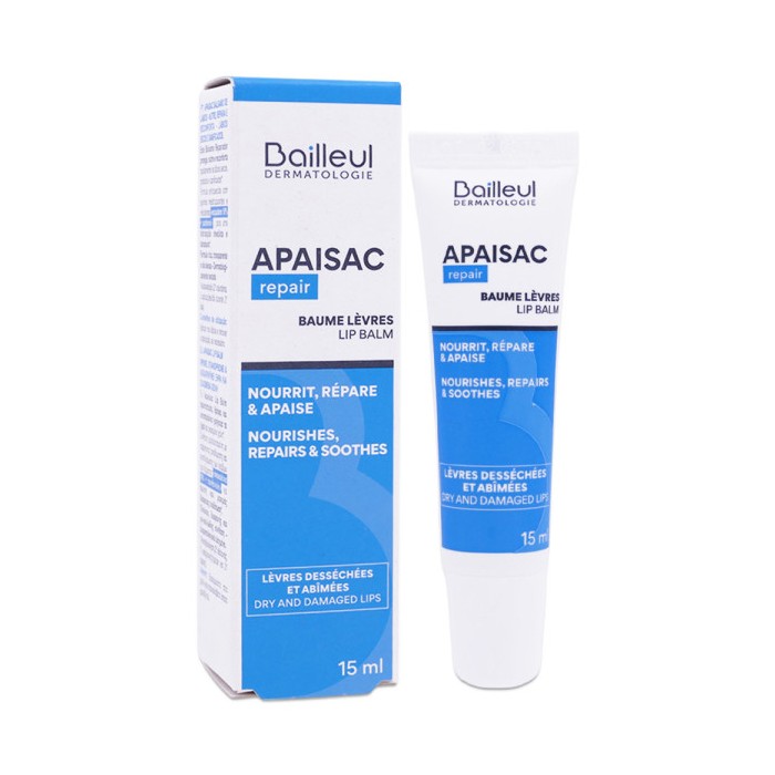 BAILLEUL APAISAC REPAIR BAUME LÈVRES Tube de 15ML