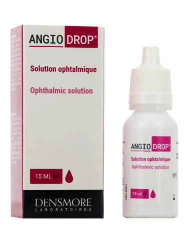 ANGIODROP Solution ophtalmique Flacon de 15 ml